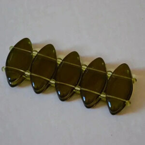 Green  Stretchy Bracelet